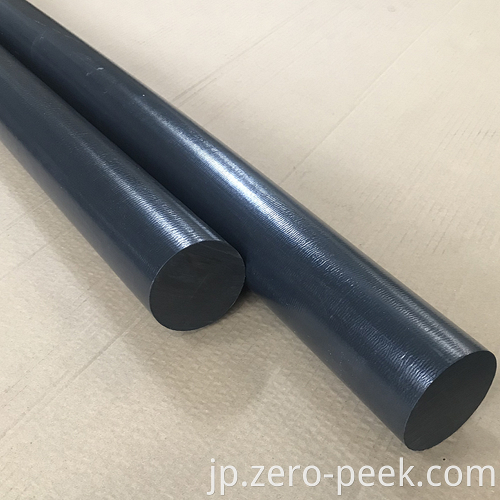 CF30 PEEK rod black